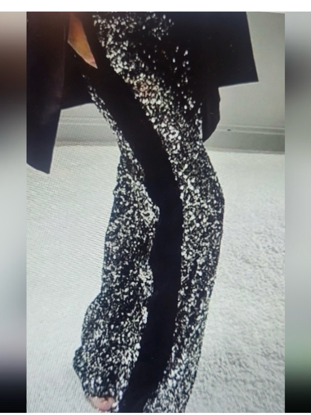 NWT ZARA STUDIO SILVER SEQUIN PANTS LIMITED EDITION - Picture 3 of 4